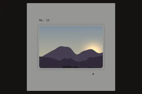 Slide mount, grey overlay preview