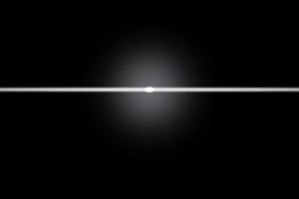 White anamorphic flare streak overlay preview