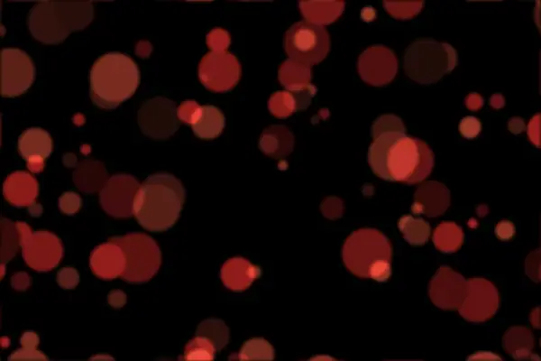 Red bokeh overlay preview