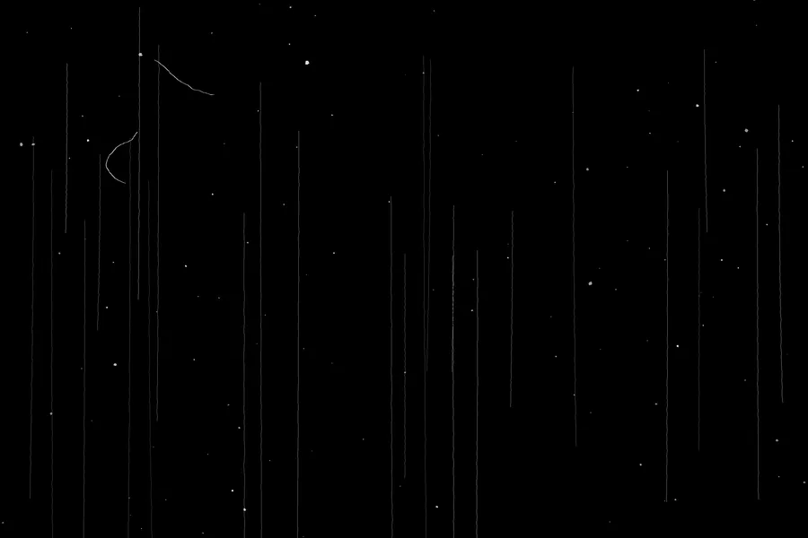 Vertical film scratches overlay preview