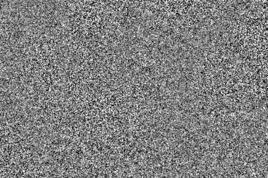 Pushed 6400 clumped grain overlay preview