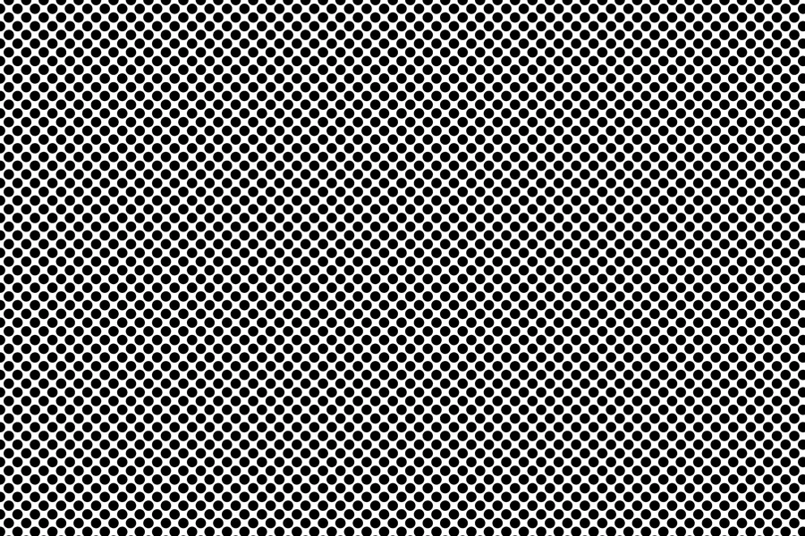 Coarse dot screen, 50% overlay preview